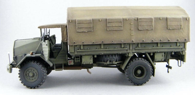 MAN 630 L2AE Cargo Truck / with tarpaulin