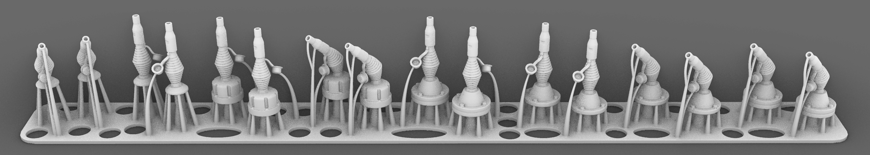 Comrod Spring Perfect Scale Modellbau - Antenna Mounts